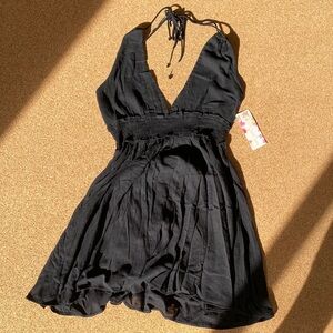 Nordstrom Black Backless Dress